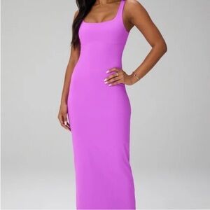 Good American Vibrant Pink Maxi Dress